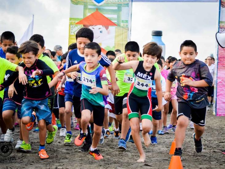 Lista la carrera infantil con obstáculos en el CDV