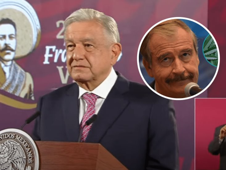 Inmoral, que Fox se dedique a negocio de productos de cannabis: AMLO