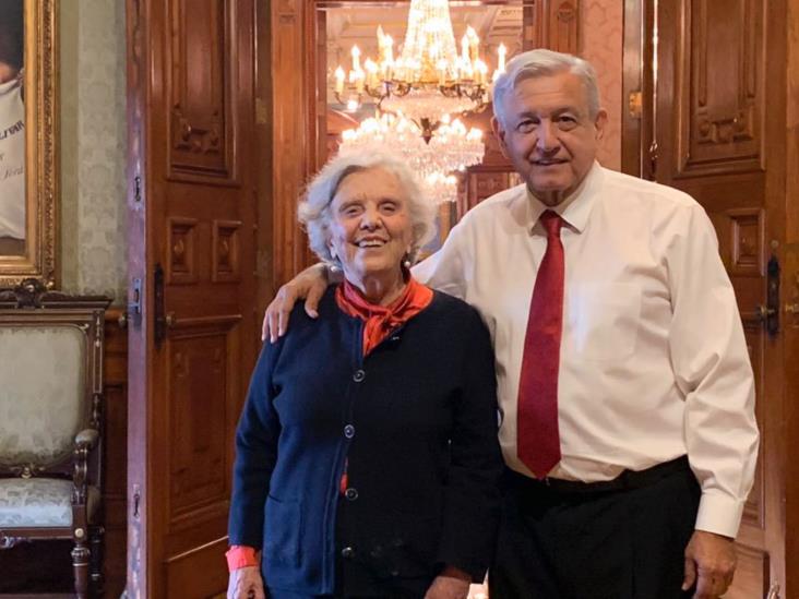 Descarta López Obrador asistir a entrega de medalla Belisario Domínguez a Elena Poniatowska