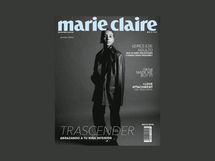 Adhara Pérez, niña genio veracruzana, portada de Marie Claire