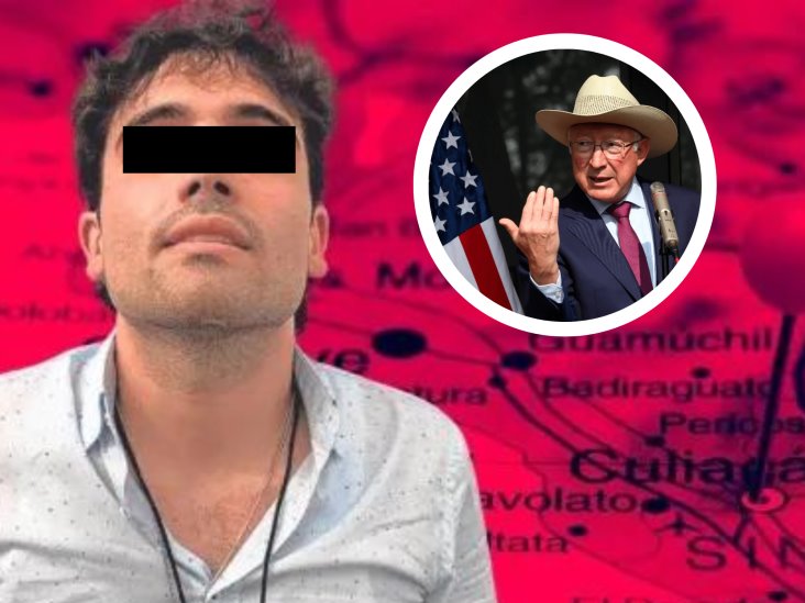 Exige embajador de EU a México extradición de Ovidio, hijo de El Chapo Guzmán