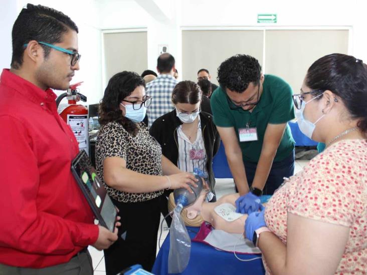 Realiza IMSS Veracruz Norte curso de Soporte Vital Cardiovascular Avanzado