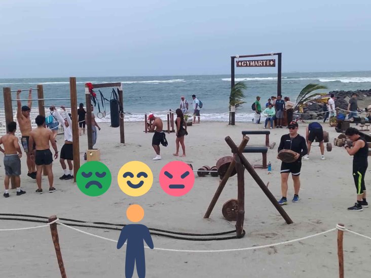 Veracruzanos decidirán en encuesta el futuro del gimnasio en playa Martí