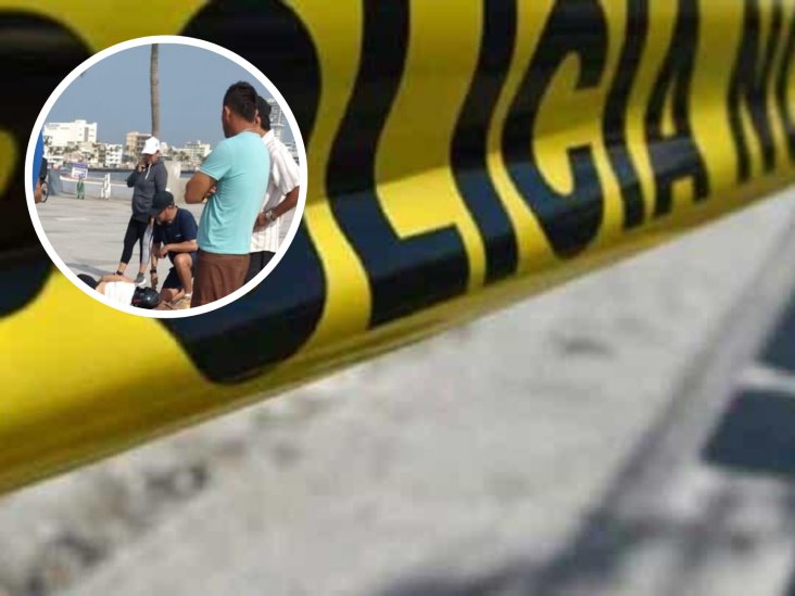Jóvenes se accidentan en el bulevar Ávila Camacho, en Veracruz