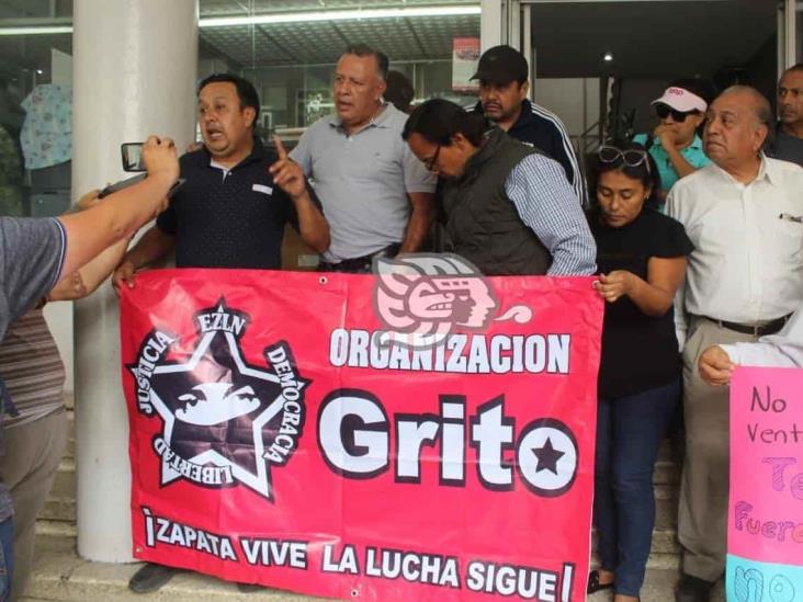 ¡Sí se manifestaron! Taxistas reprochan irregularidades con revista vehicular y operativos