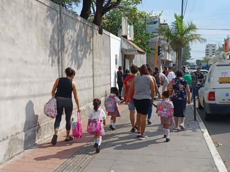Regresan a clases más de 140 mil alumnos en Veracruz y Boca del Río (+Video)