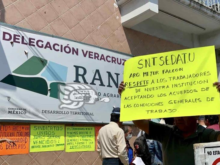 Piden solución a conflicto en el RAN; usuarios fueron atendidos en Los Berros