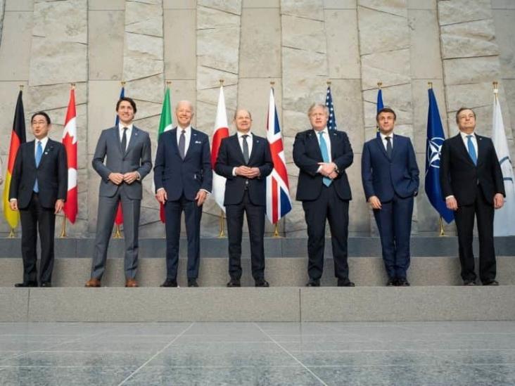 Líderes del G7 acuerdan enfrentar amenazas de China y Rusia