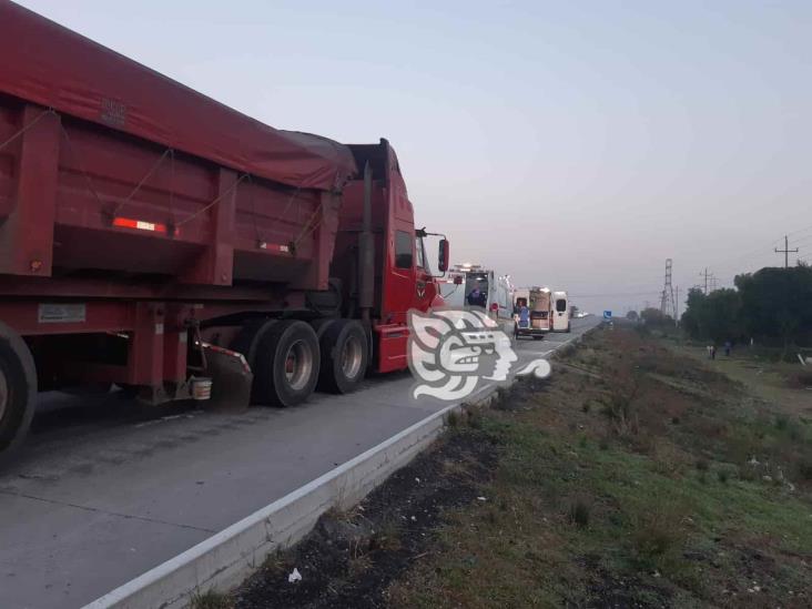 Accidente de autobús contra tráiler en la Orizaba-Puebla deja varios lesionados (+Video)