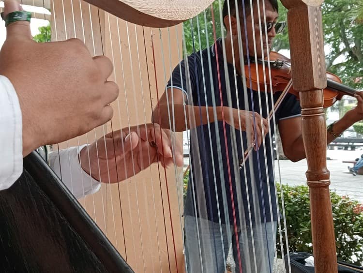 Jaraneros comparten el amor por la música; se alistan para tocar en pachanga (+Video)