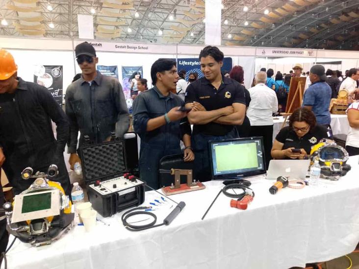 Difunden oferta educativa de Veracruz con Expo Feria 2023 (+Video)