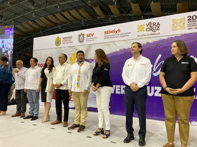 Difunden oferta educativa de Veracruz con Expo Feria 2023 (+Video)