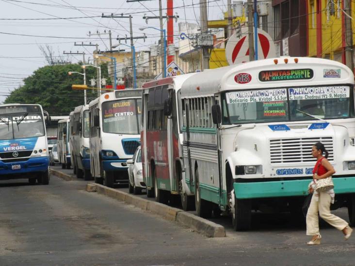 Tarifas del transporte público en Veracruz no tendrán aumentos en 2023