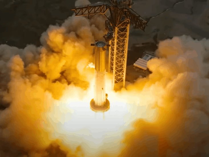 Cohete Starship, de SpaceX, explota tras lanzamiento (+Video)