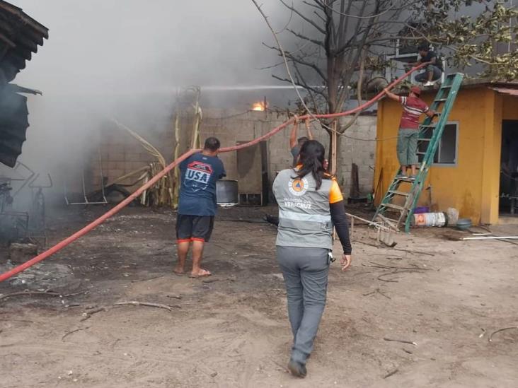 ¡Le cae multota! Recicladora incendiada en Veracruz deberá pagar 5 mdp