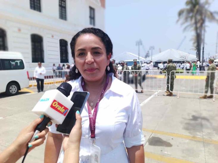 Modernización de la aduana de Veracruz lleva un avance del 48%: Citlalli Navarro