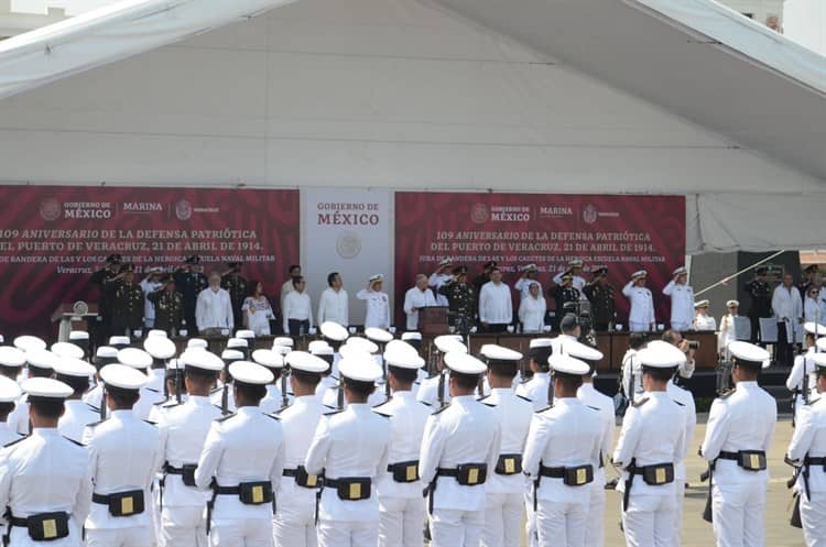 Conmemora Semar Gesta Heroica por la defensa del Puerto de Veracruz