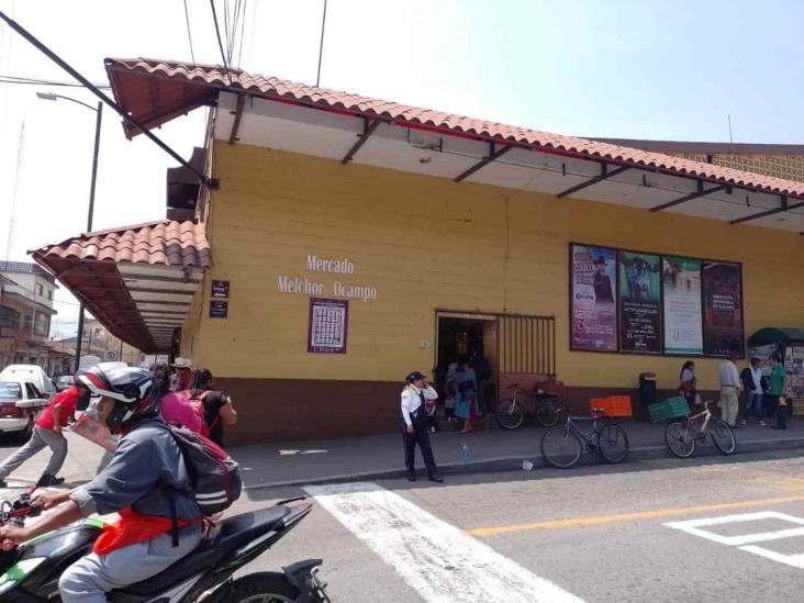 Encuentran a vigilante colgado en Mercado Melchor Ocampo de Orizaba