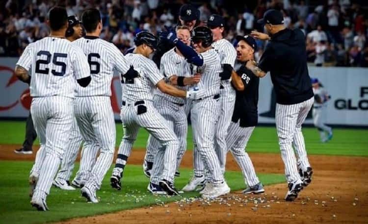 Superan Yankees a los Azulejos en las Grandes Ligas