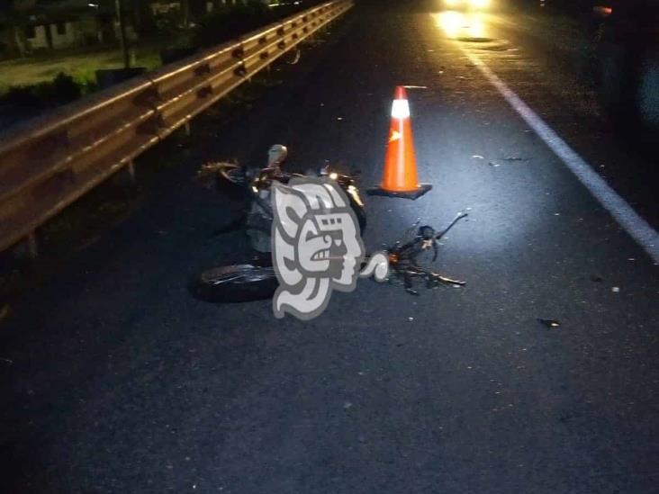 Motociclista pierde la vida atropellado en la Orizaba - Puebla