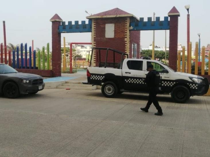 Hallan a persona sin vida en parque infantil de Coatzacoalcos