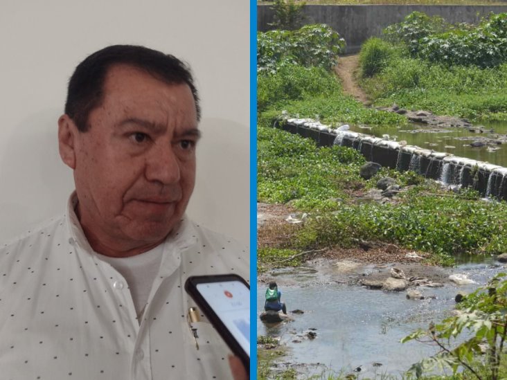 Jamapa sin crisis de agua pese a sequía del río, asegura alcalde