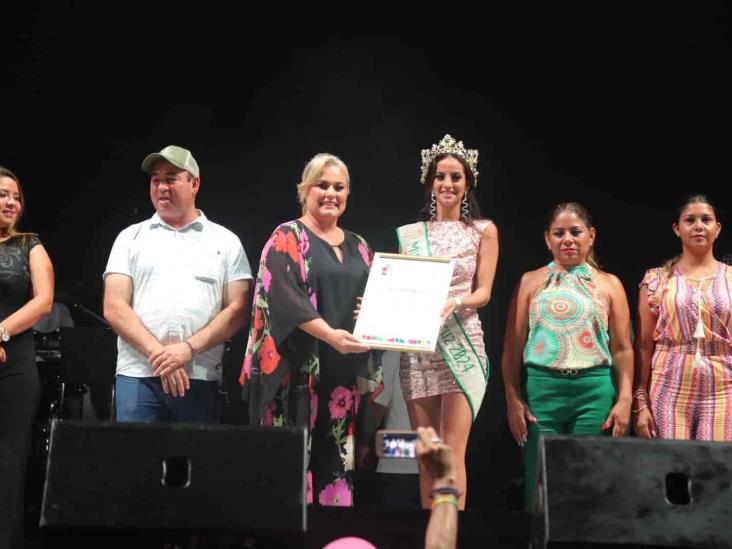 Naomy Cámara, Miss Earth Veracruz 2024 fue aplaudida en su tierra