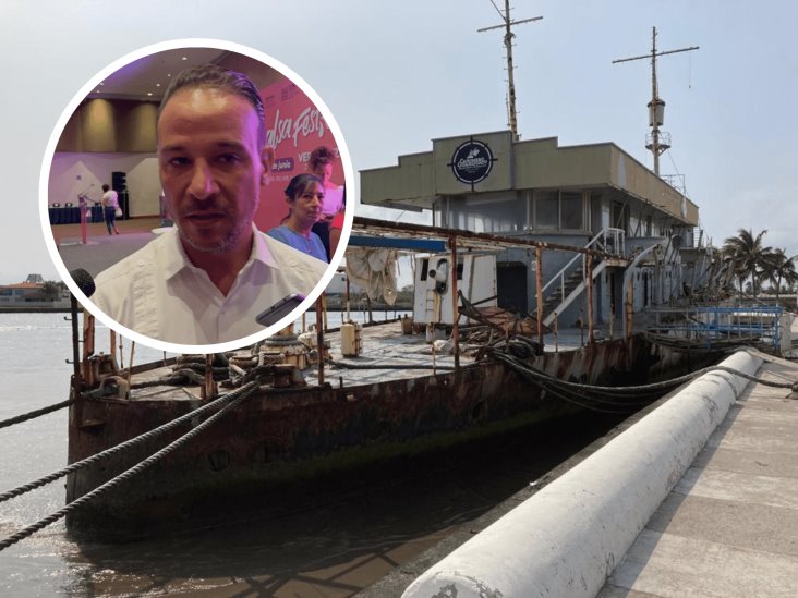 Obras en Plaza Banderas, detenidas hasta retirar buque Guanajuato
