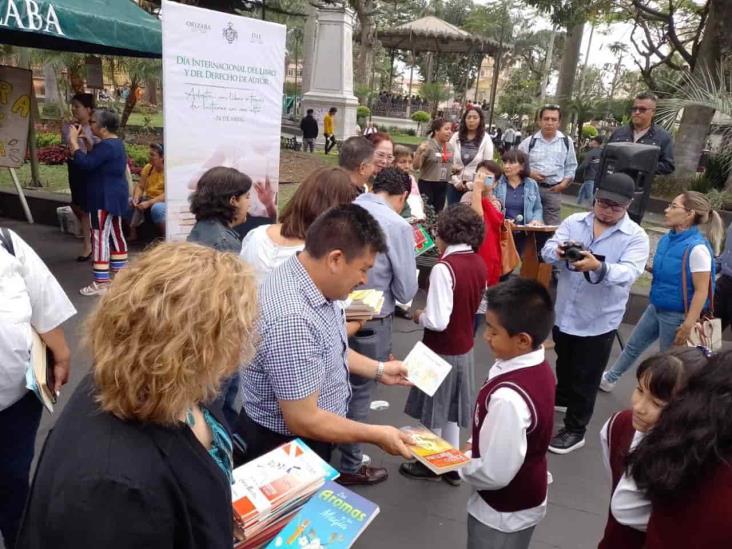 Así celebran en Orizaba el Día Internacional del Libro