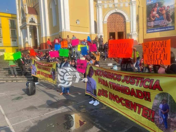 Exigen liberación de campesino acusado de extorsión en Veracruz