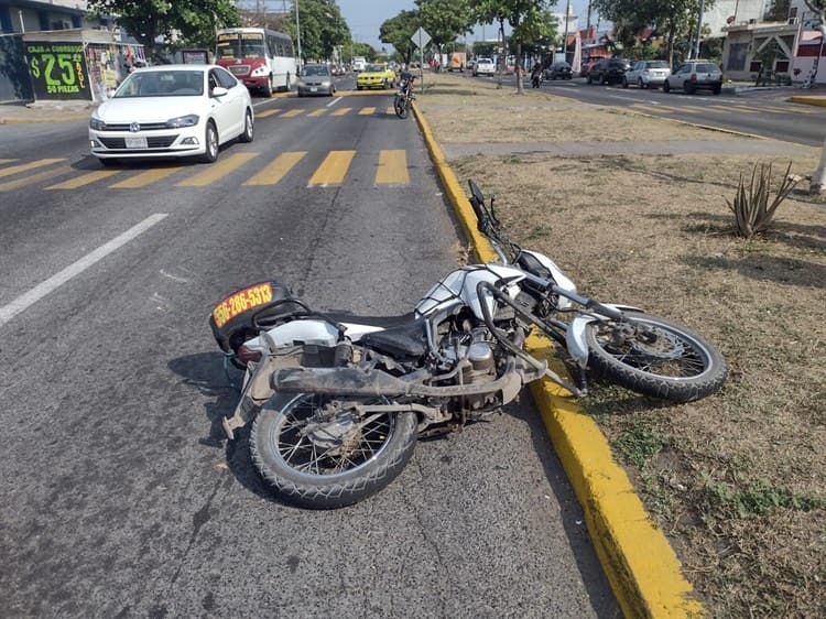 Arrollan a motociclista en puente de Cuauhtémoc, de Veracruz