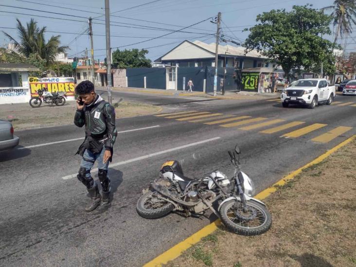 Arrollan a motociclista en puente de Cuauhtémoc, de Veracruz