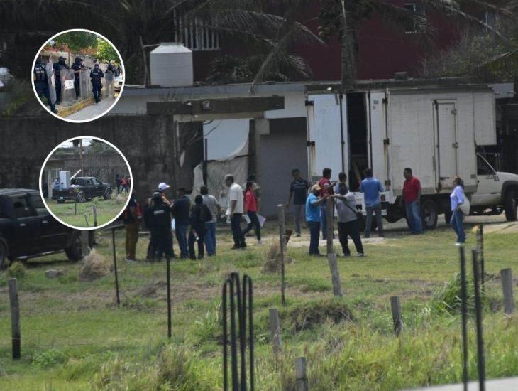 Desalojan a familias en Coatza, empresa fantasma reclama terrenos