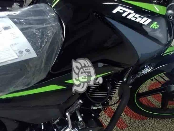 ¡Nuevecita! Se roban otra motocicleta en Minatitlán