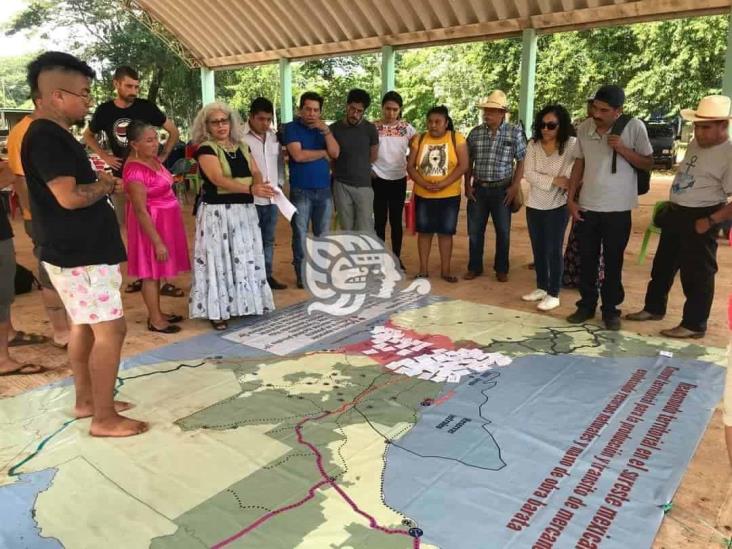 Caravana El Sur Resiste llega a Oteapan; esto sabemos