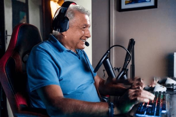 AMLO gana popularidad entre streamers hispanos