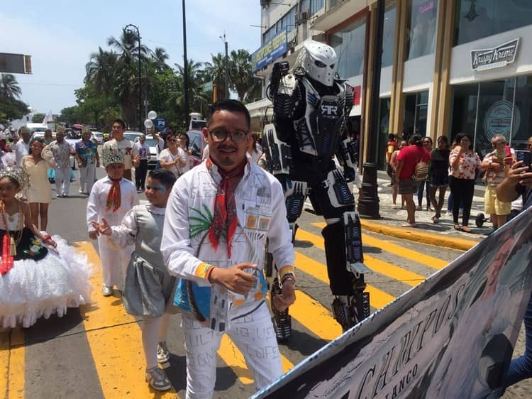 El Celebrador también busca la corona del Carnaval de Veracruz (+Video)