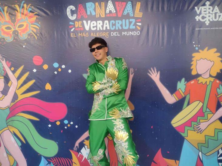 Antrax, influencer orizabeño, realiza rumbata como candidato a rey del Carnaval