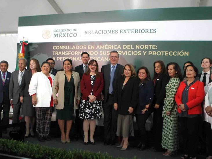 Ebrard anuncia transformaciones en los servicios consulares para expandir la protección a personas mexicanas en el exterior
