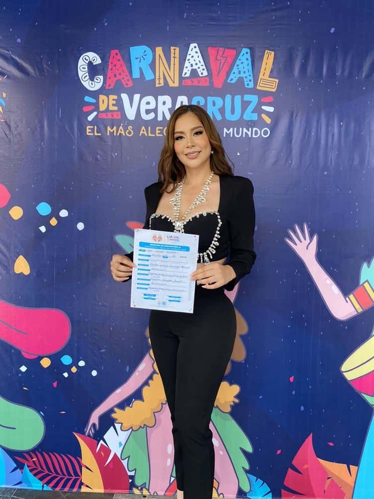 Itzel Cárdenas también buscará ser reina del Carnaval de Veracruz 2023