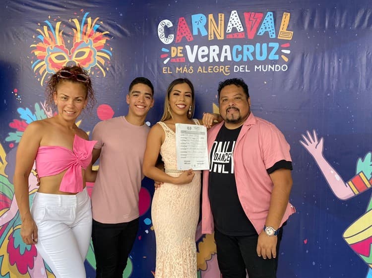 Pamela Aquino se inscribe para reina del Carnaval de Veracruz 2023