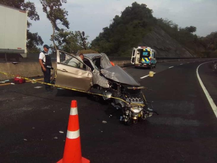 Fatal accidente en libramiento de Xalapa