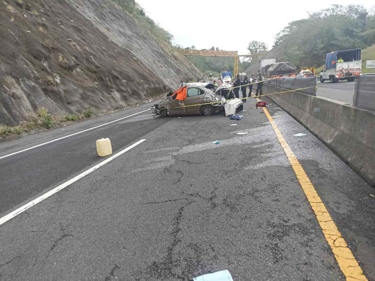 Fatal accidente en libramiento de Xalapa