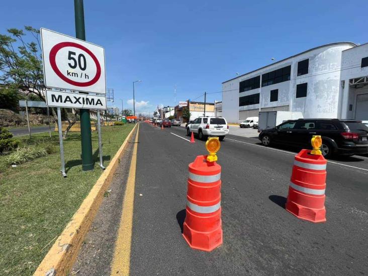 ¡Importante! Obra en Las Trancas ya afecta tráfico en la carretera Xalapa-Veracruz