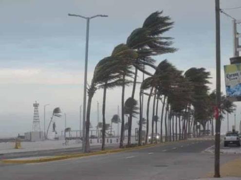 Preven norte y tormentas en próximas horas para Veracruz