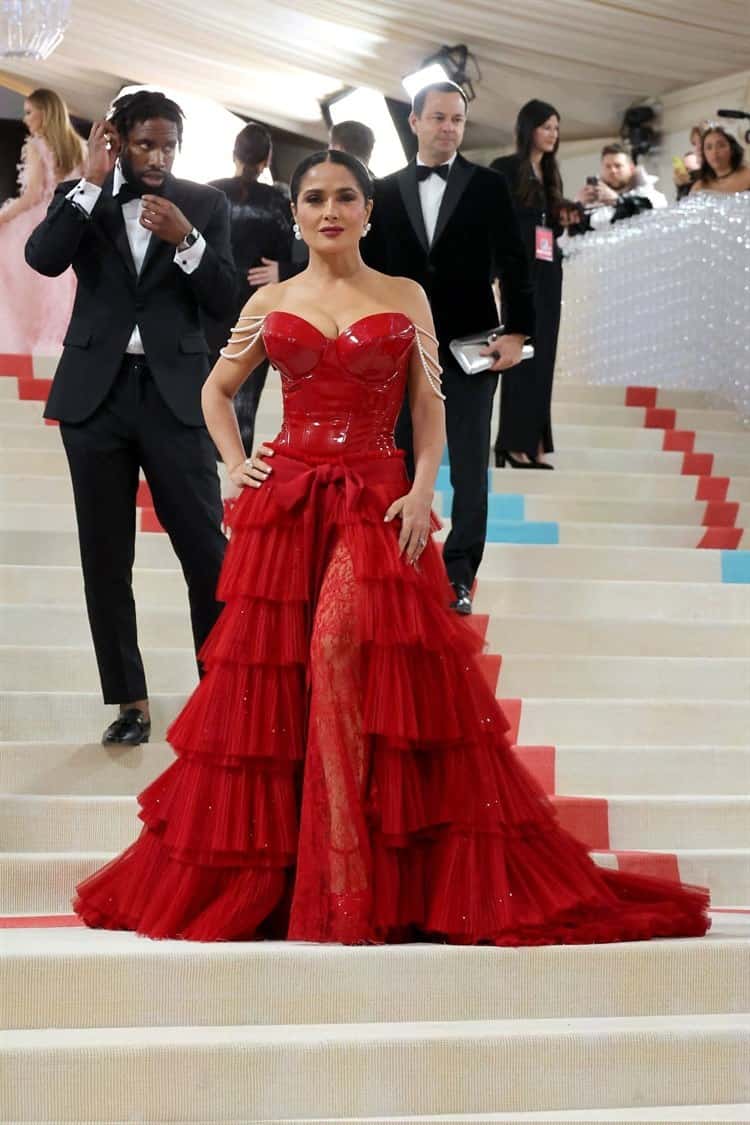 ¡Cuánto lujo! Así fue la alfombra roja de la Met Gala 2023