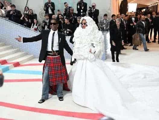 Rihanna y A$AP Rocky se llevan los reflectores de la Met Gala 2023