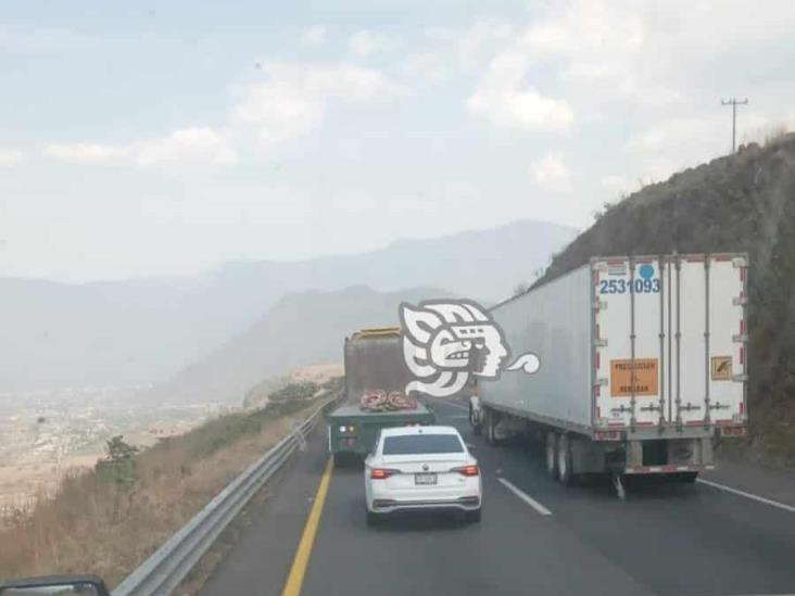 No paran los accidentes en la Puebla-Orizaba; tampoco la rapiña