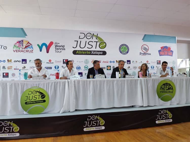 Presentan evento de tenis en Xalapa