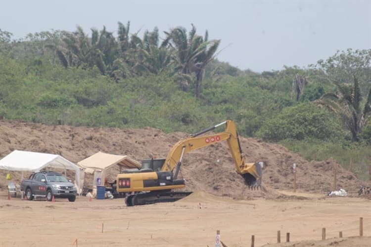 Detenidas, obras en Gasoducto Marino en Coatzacoalcos